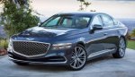 Первые снимки нового поколения бизнес-седана Genesis G80